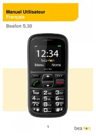 Notice Bea-fon S30 Smartphone