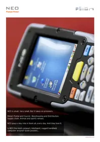 Notice PSION NEO Lecteur de code barre