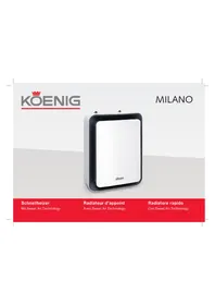 Notice KOENIG MILANO Purificateur d'air