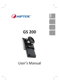 Notice AIPTEK GS 200 Dashcam