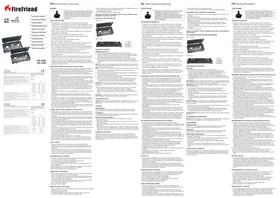 Notice FireFriend KO6583 Cuisinière