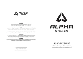 Notice Alpha Gamer PULSE Chaise de bureau