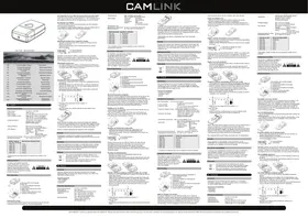 Notice CamLink Z1 Chargeur de piles
