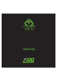 Notice KeepOut F100 Clavier