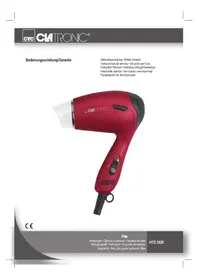 Notice BOMANN HTD 3429 Sèche cheveux