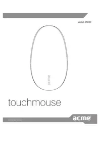 Notice Acme Made MW09B Souris