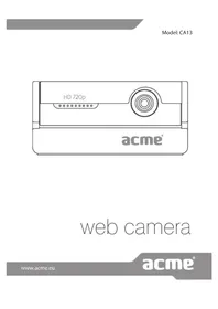 Notice Acme Made CA13 Webcam