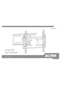 Notice Acme Made MT106S Support écran plat