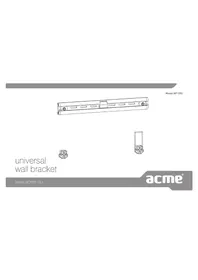 Notice Acme Made MT109S Support écran plat
