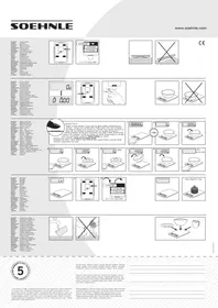 Notice SOEHNLE 66107 Balances de cuisine