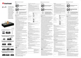 Notice FireFriend DF6500 Cheminée