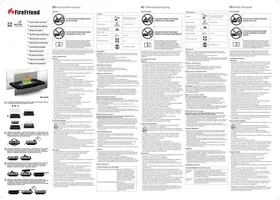 Notice FireFriend DF6502 Cheminée