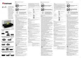 Notice FireFriend DF6513 Cheminée