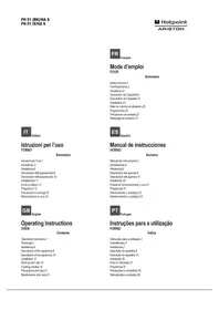 Notice HOTPOINT FH 51 (BK)HA S Ofen