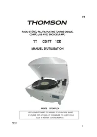 Notice THOMSON TT400CD