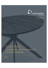 Notice Connubia BARON Table