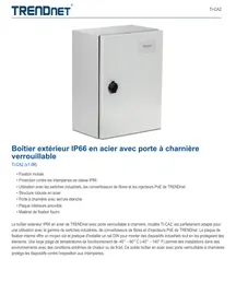 Notice TRENDNET TICA2 Boîtier électrique