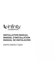 Notice INFINITY KAPPA PERFECT T600X Haut-parleur