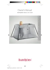 Notice BabyBjörn TRAVEL COT LIGHT Lit bébé