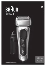 BRAUN Series 8 8365cc - Barberhøvel