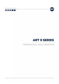 Notice RCF ART 915A Haut-parleur