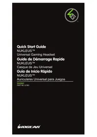 Notice IOGEAR KALIBER NUKLEUS Casque