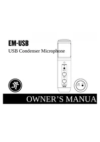 Notice MACKIE MC450 Ecouteur