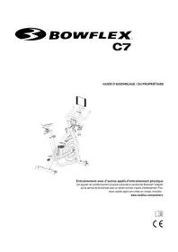 Notice BOWFLEX C7 Formateur de vélo d'intérieur