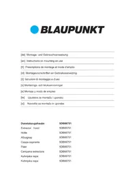BLAUPUNKT 5DB66751 - Kuhinjska napa