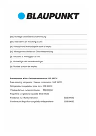BLAUPUNKT 5SB89030 - Kylskåp