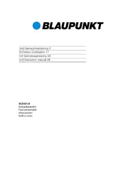 BLAUPUNKT 5CD33150 - Ofen