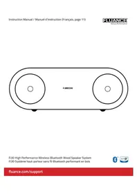 Notice Fluance FI30 Haut-parleur