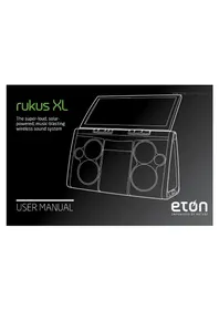 Notice ETON RUKUS XL Haut-parleur
