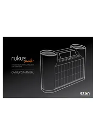 Notice ETON RUKUS SOLAR Haut-parleur