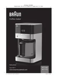BrewSense KF7155 BRAUN