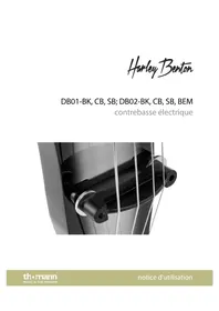 Notice Harley Benton DB02CB Instrument de musique électrique