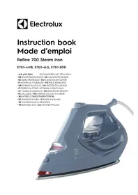 Notice ELECTROLUX REFINE 700 E7SI16LG ütü