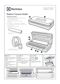 Notice ELECTROLUX E6VS16AG Appareils à emballage sous vide