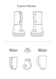 ELECTROLUX Explore 6 E6TB14CW - Mixér