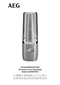 Notice AEG A4WMSTPN1 Détachant textile