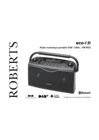 Notice ROBERTS ECO4 BT Radio