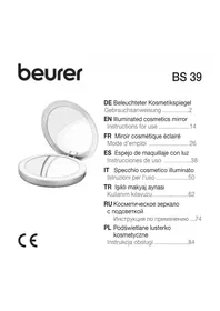 Notice BEURER BS 39 Aydınlatmalı kozmetik ayna