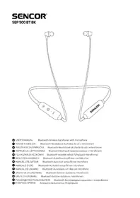 Notice SENCOR SEP 500BT Bouchon d'oreille