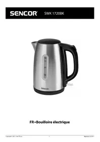 Notice SENCOR SWK 1720BK Bouilloire