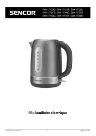 Notice SENCOR SWK 1773VT Bouilloire