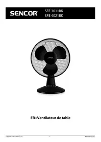 Notice SENCOR SFE 4021BK Ventilateur