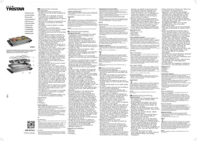 Notice TRISTAR BP2672 Grille pain