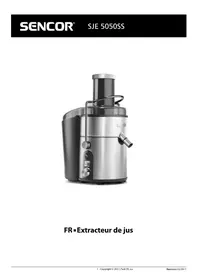 Notice SENCOR SJE 5050SS Extracteur de jus