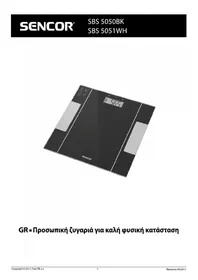Notice SENCOR SBS 5051WH Balance
