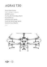 Notice DJI AGRAS T30 Zumbido